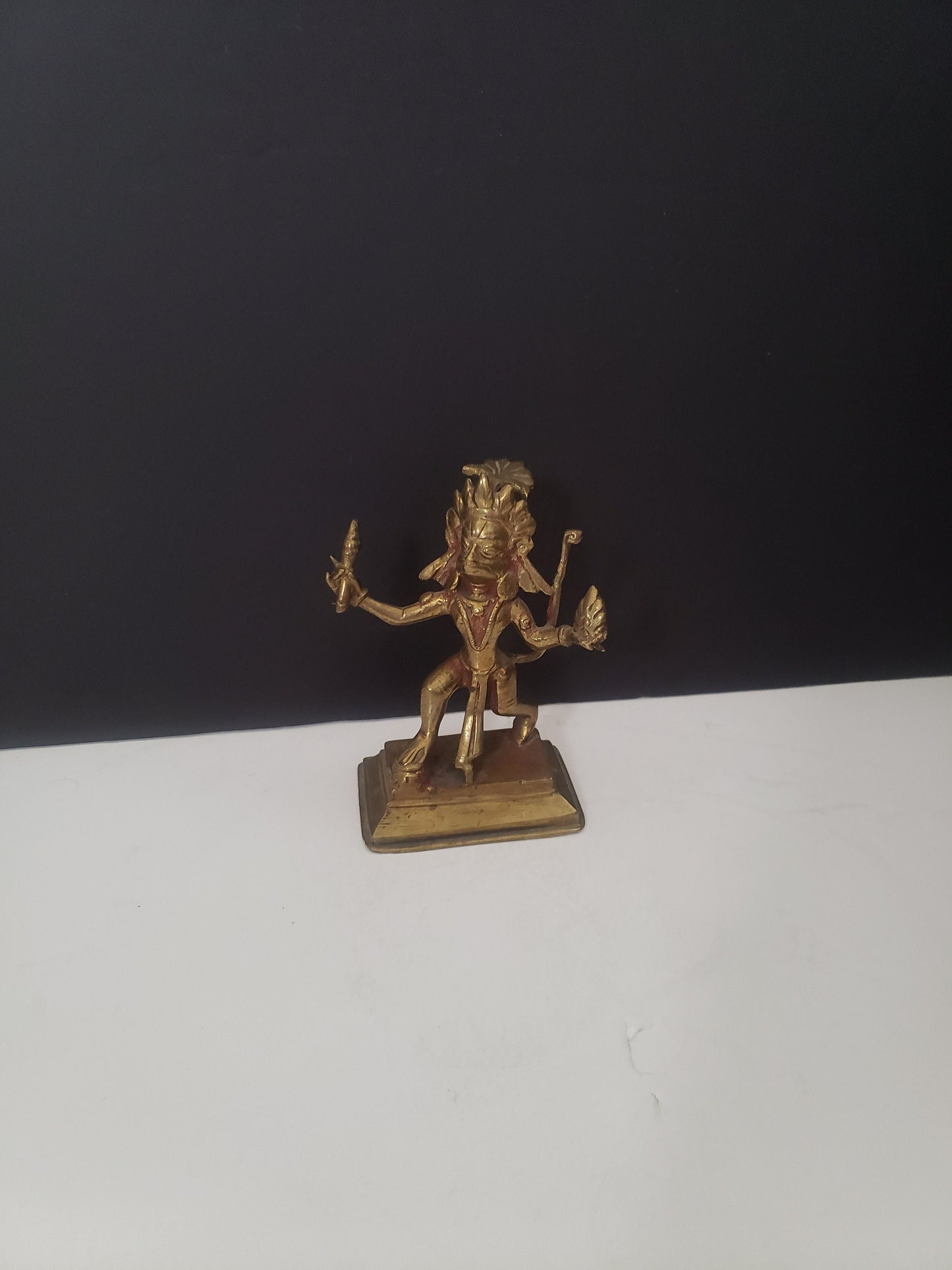 Indian Brass Hindu God Statue