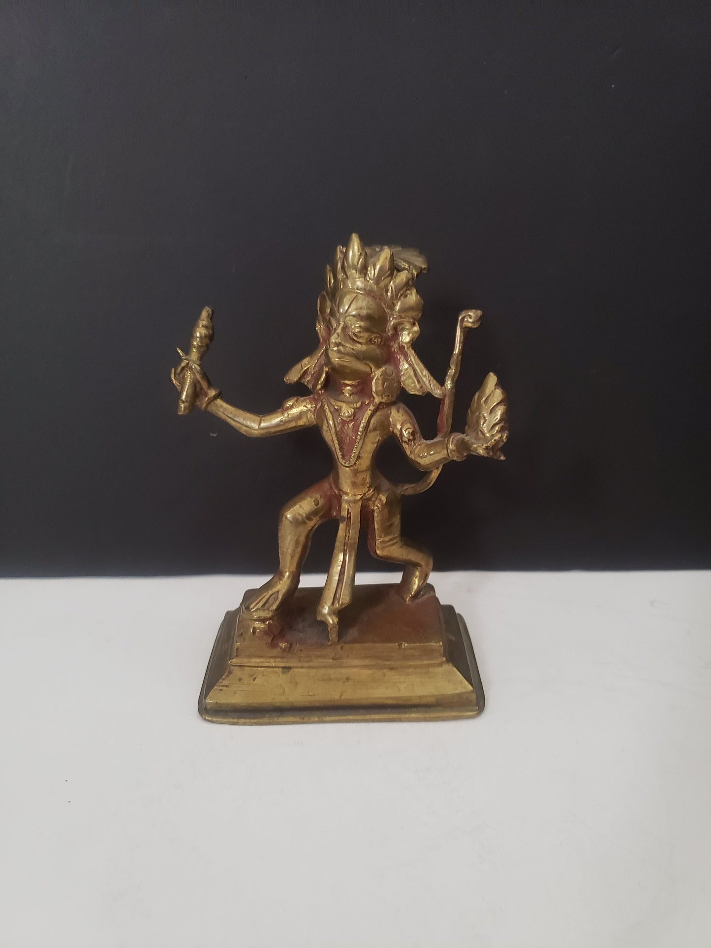 Indian Brass Hindu God Statue