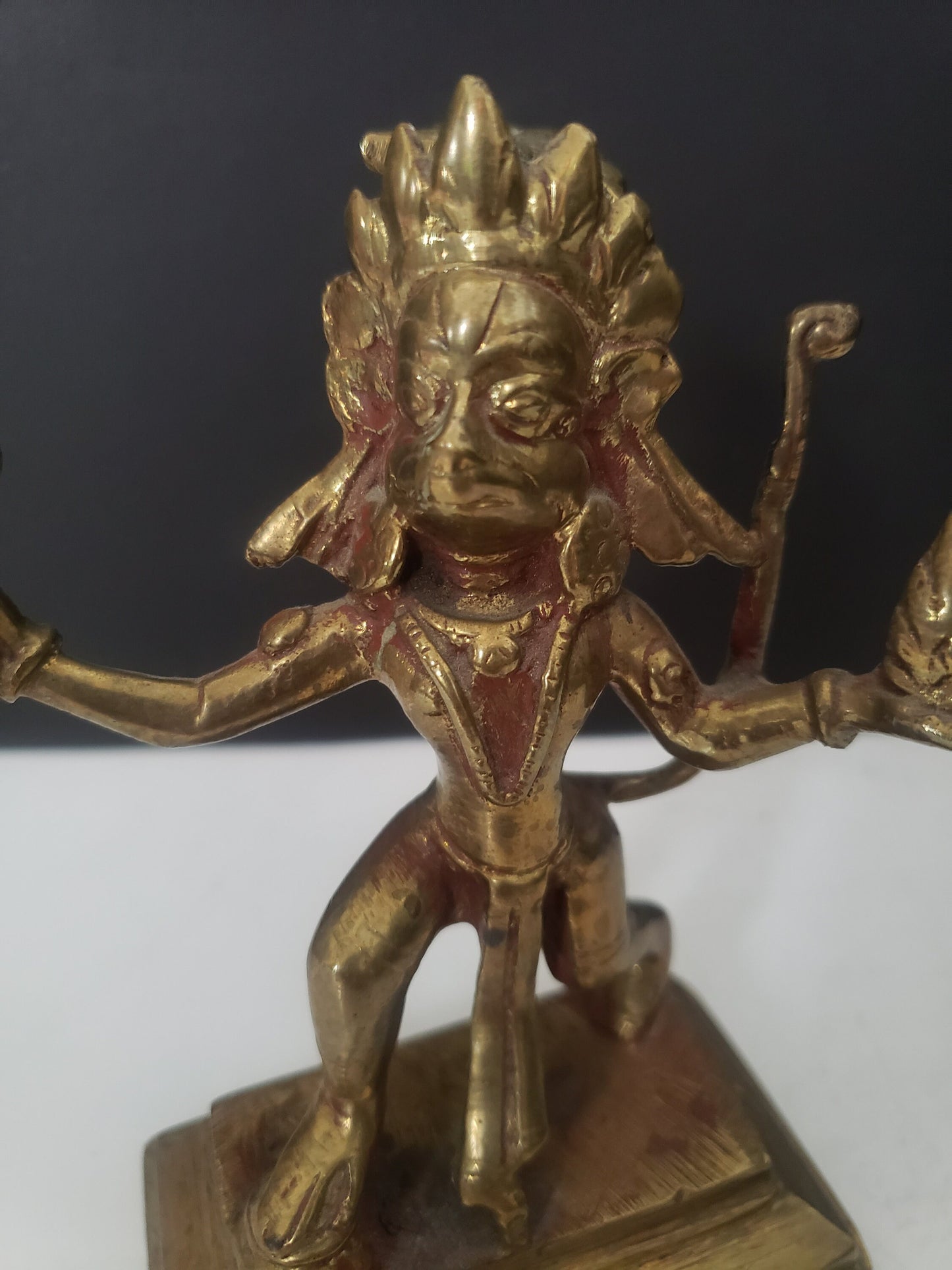 Indian Brass Hindu God Statue