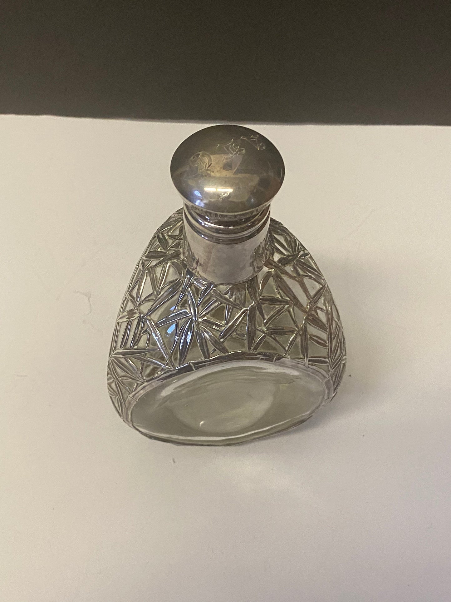 9 inch antique Chinese Sterling decanter  Fantastic piece