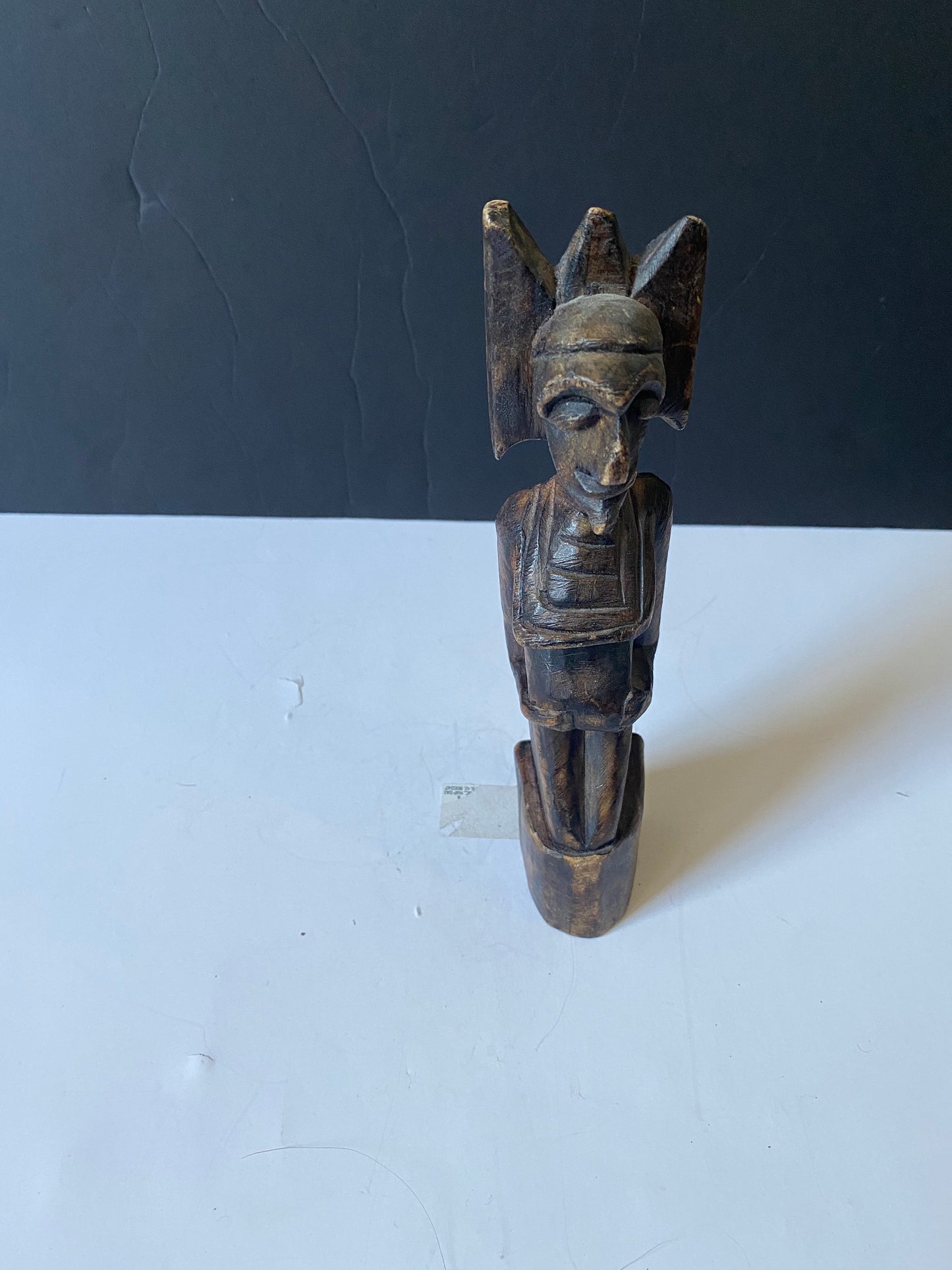 Old African carved fertility figure