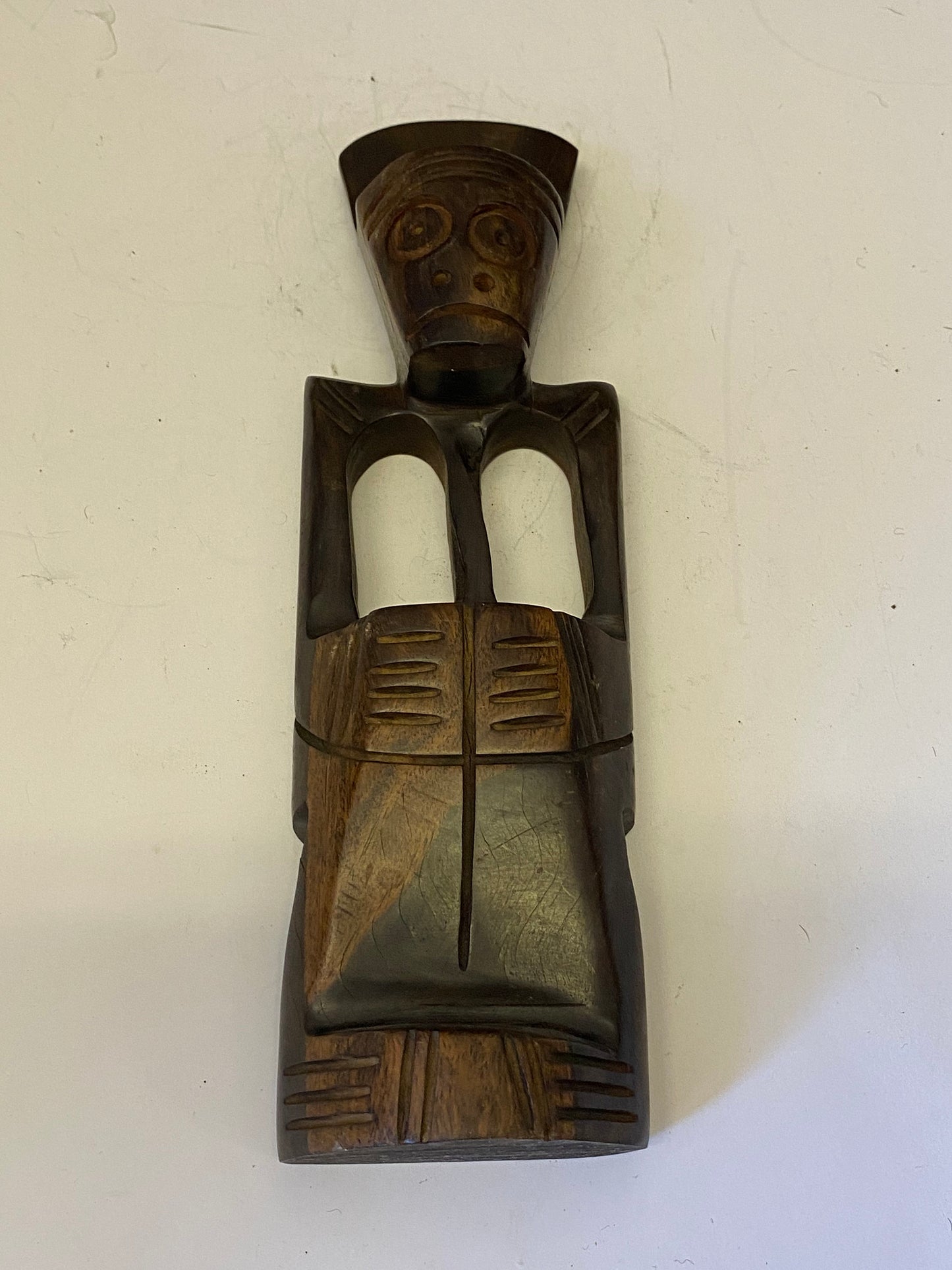 10 inch Ironwood African Carved figure.  heavy