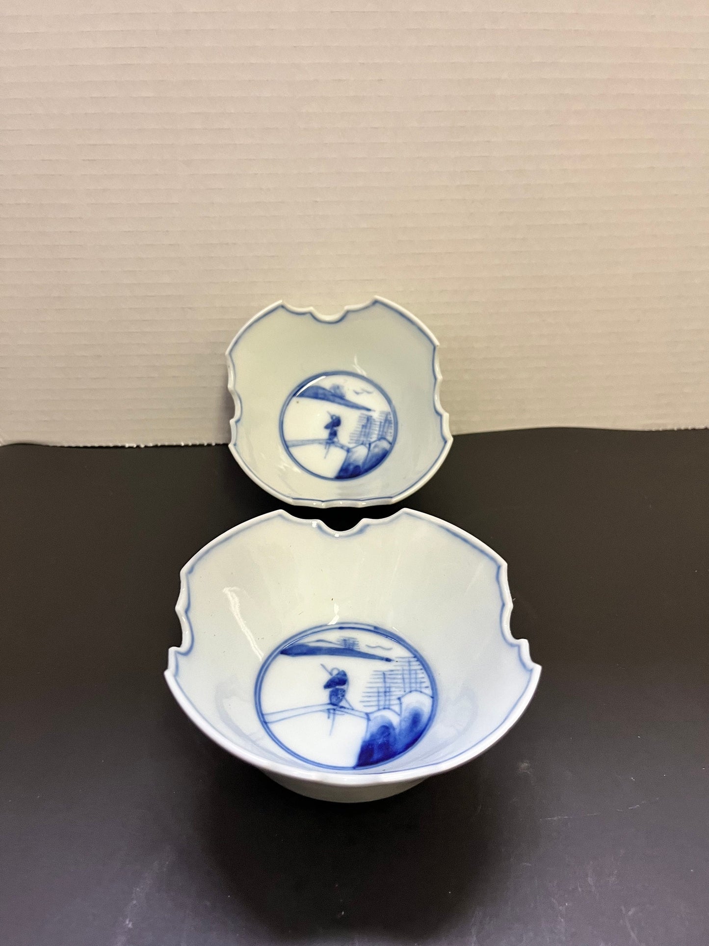 Antique Chinese porcelain  4 1/2 inches long and quite old and very well decorated in great condition at a great price -Chinese antiques