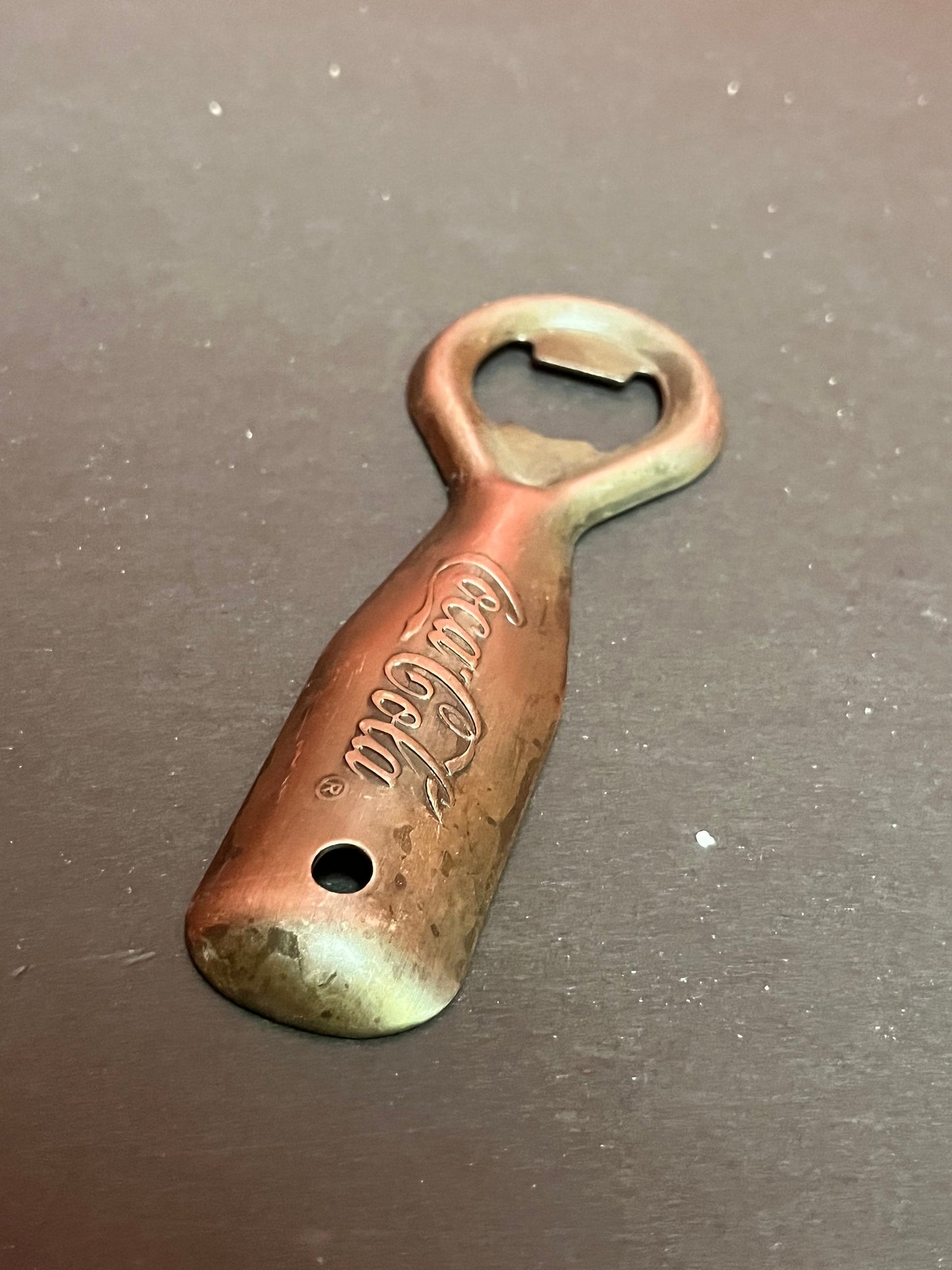 5 inch vintage metal Coca-Cola bottle opener