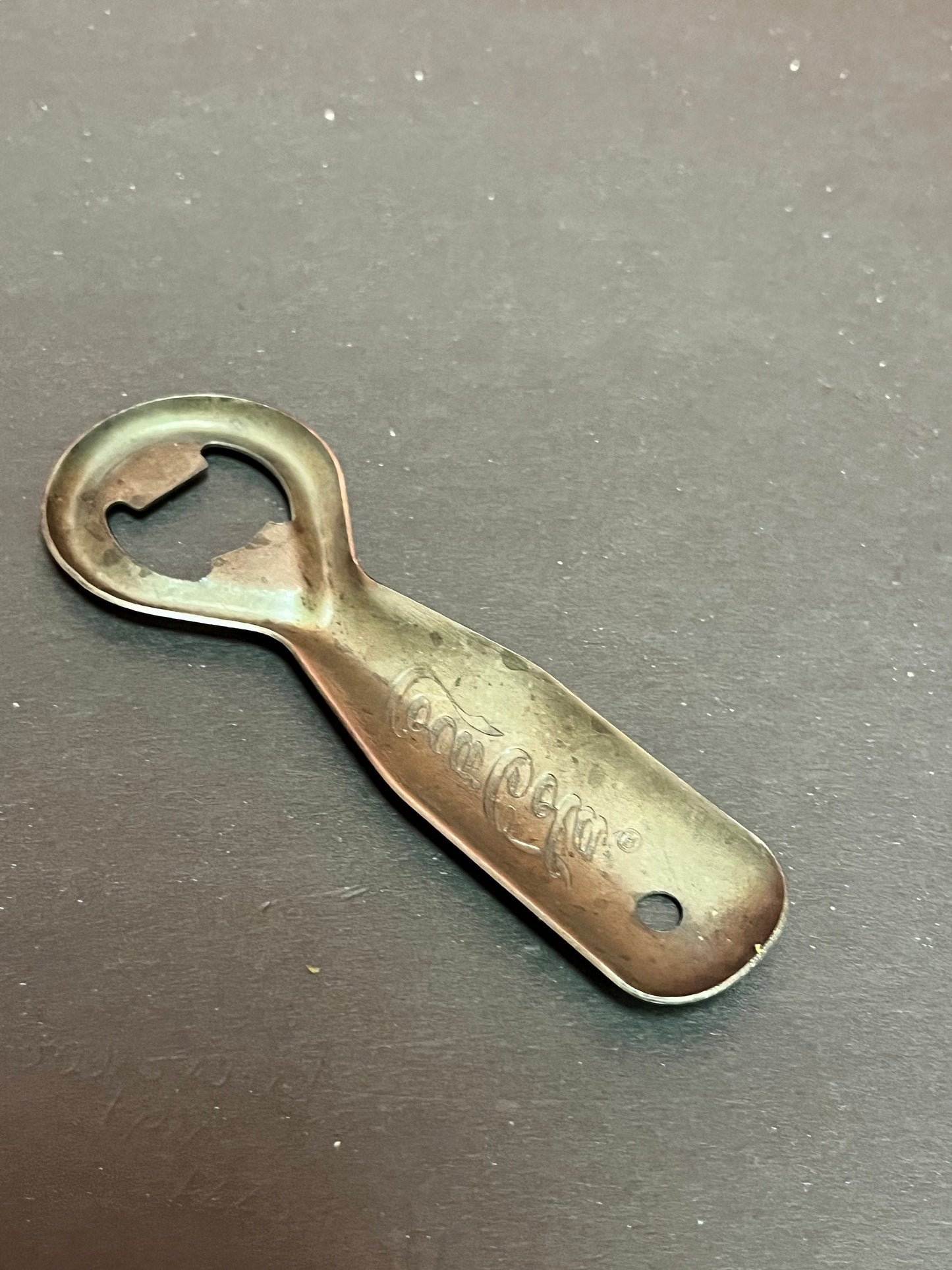 5 inch vintage metal Coca-Cola bottle opener