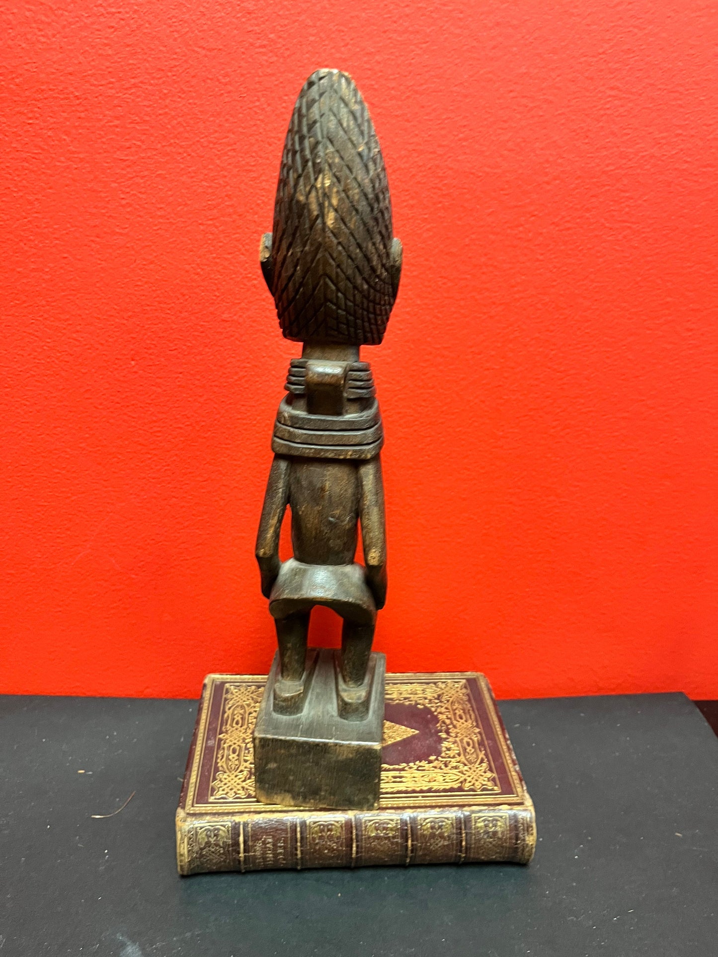 Beautiful African  Lobi statue  female imagery and beautiful Patina  antique african gem