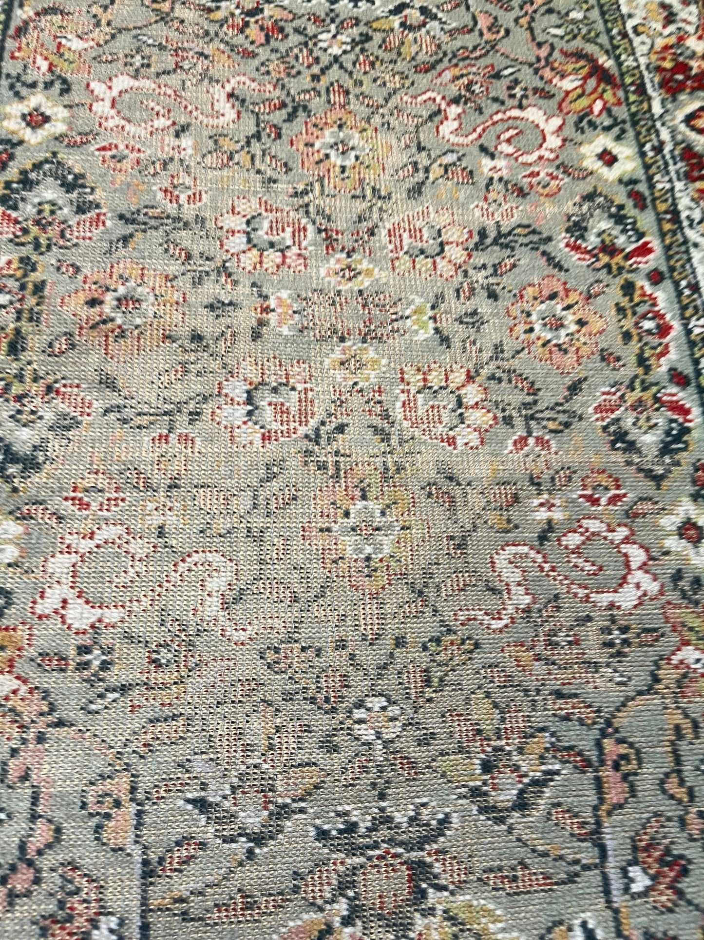 3 x 2 Persian wool prayer mat or small  rug in antique condition  spectacular