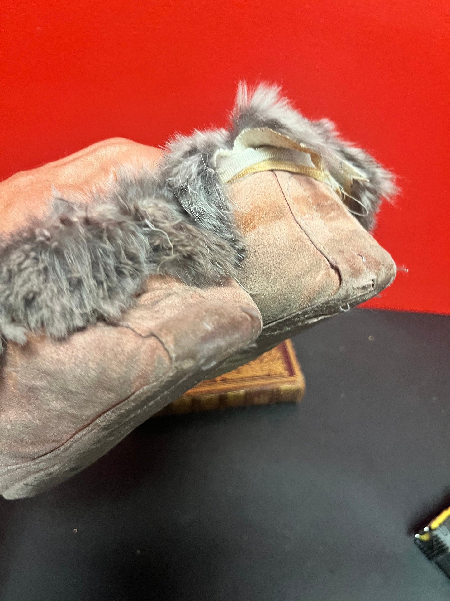 Lovely 10 inch long indigenous First Nations as is moccasins  see photos  great value priced