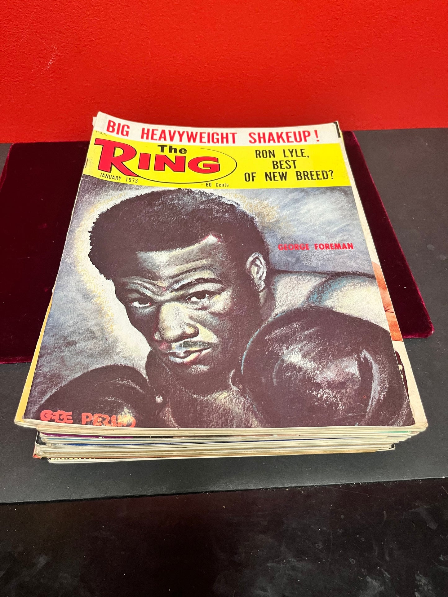 Crazy cool job lot boxing magazines 1960s and 1970s  14 total  great gifts  good condition  wow