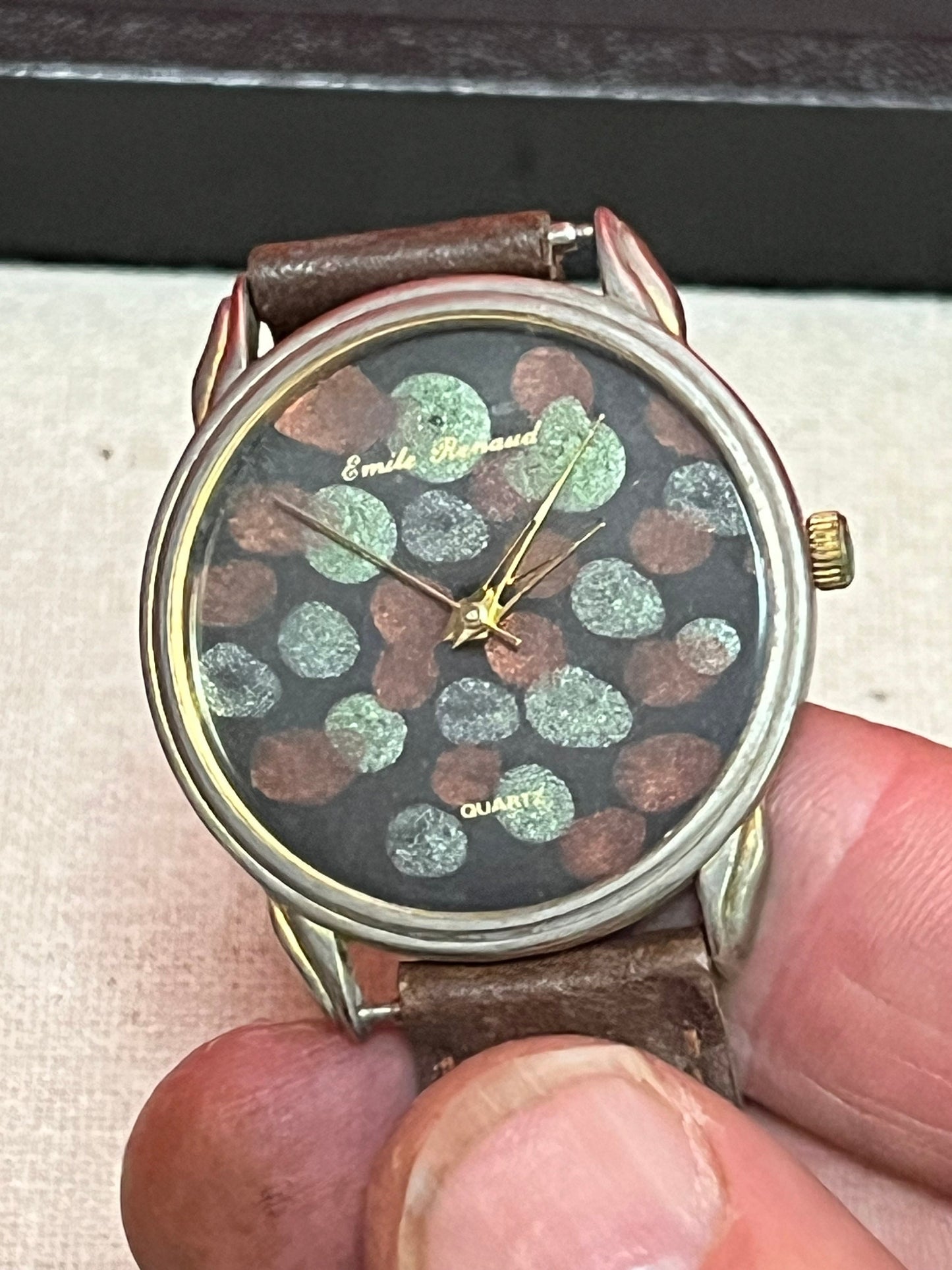 Emile Renaud vintage watch  as is  cool piece  final sale