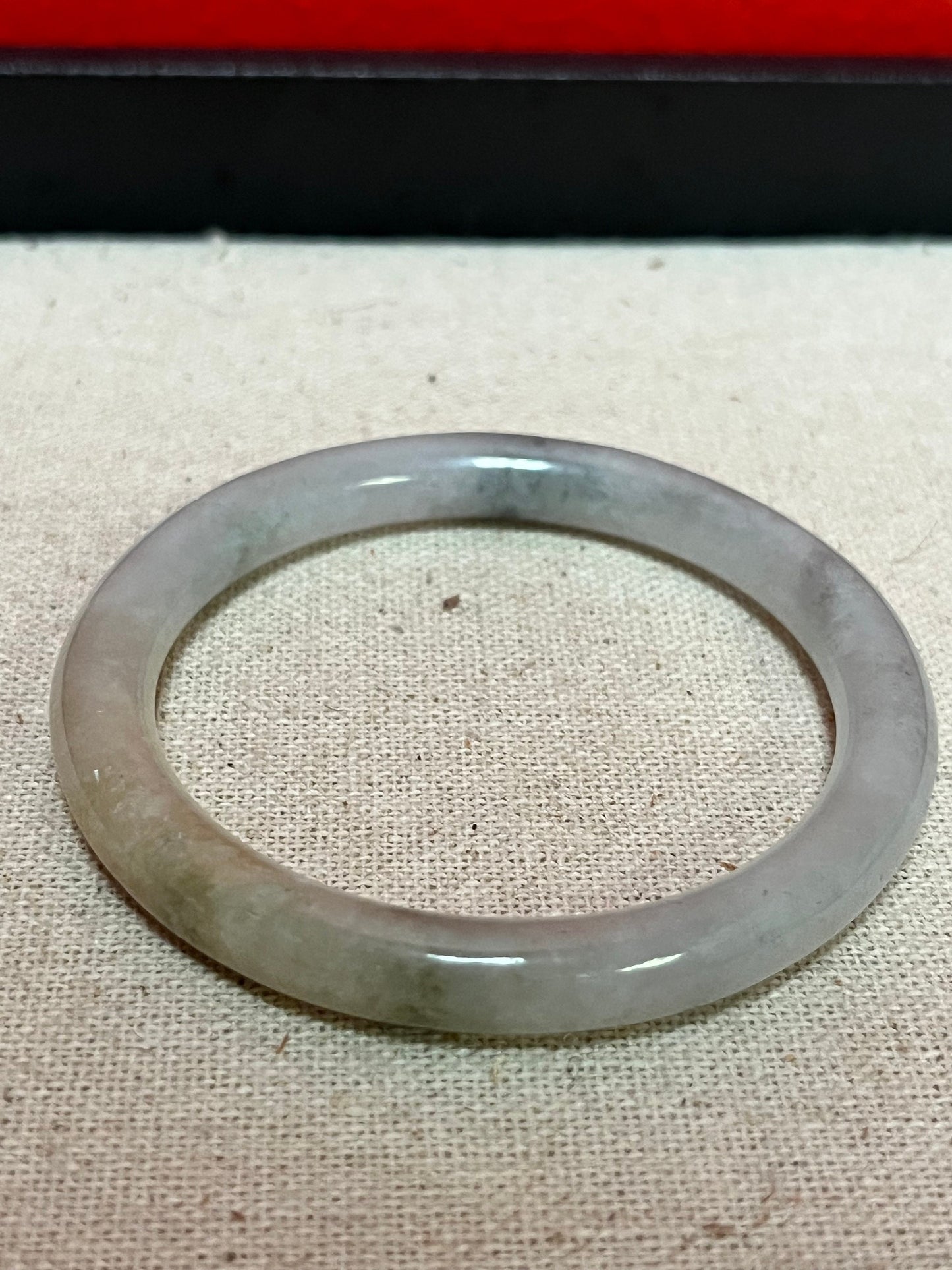 2.5 inch old jade chinese bangle  lovely piece