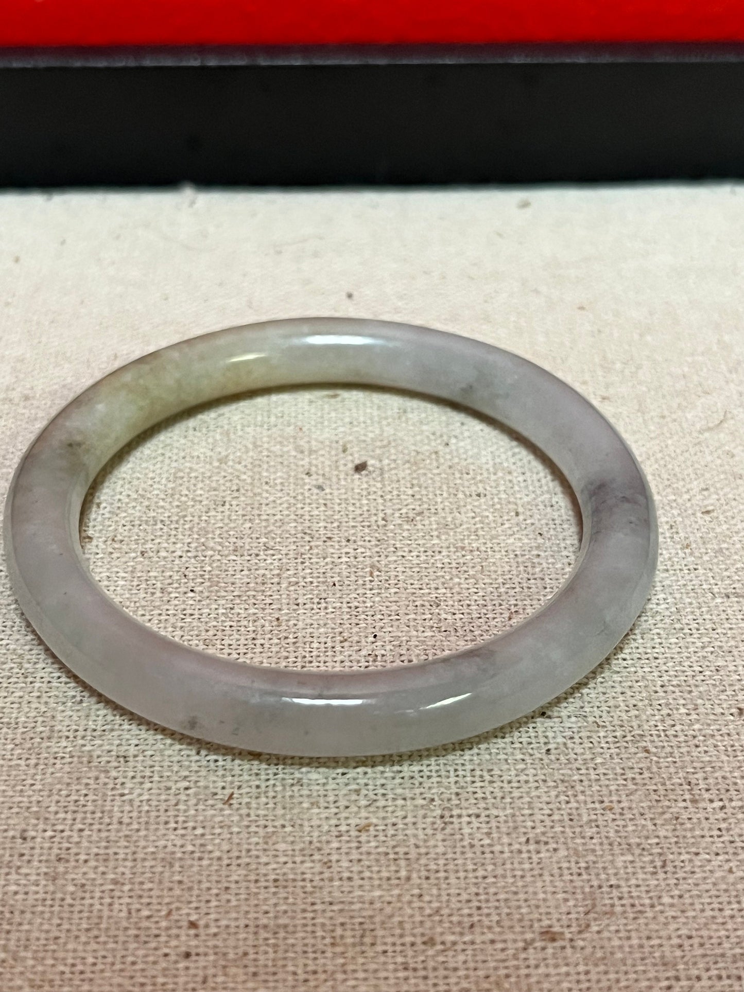 2.5 inch old jade chinese bangle  lovely piece