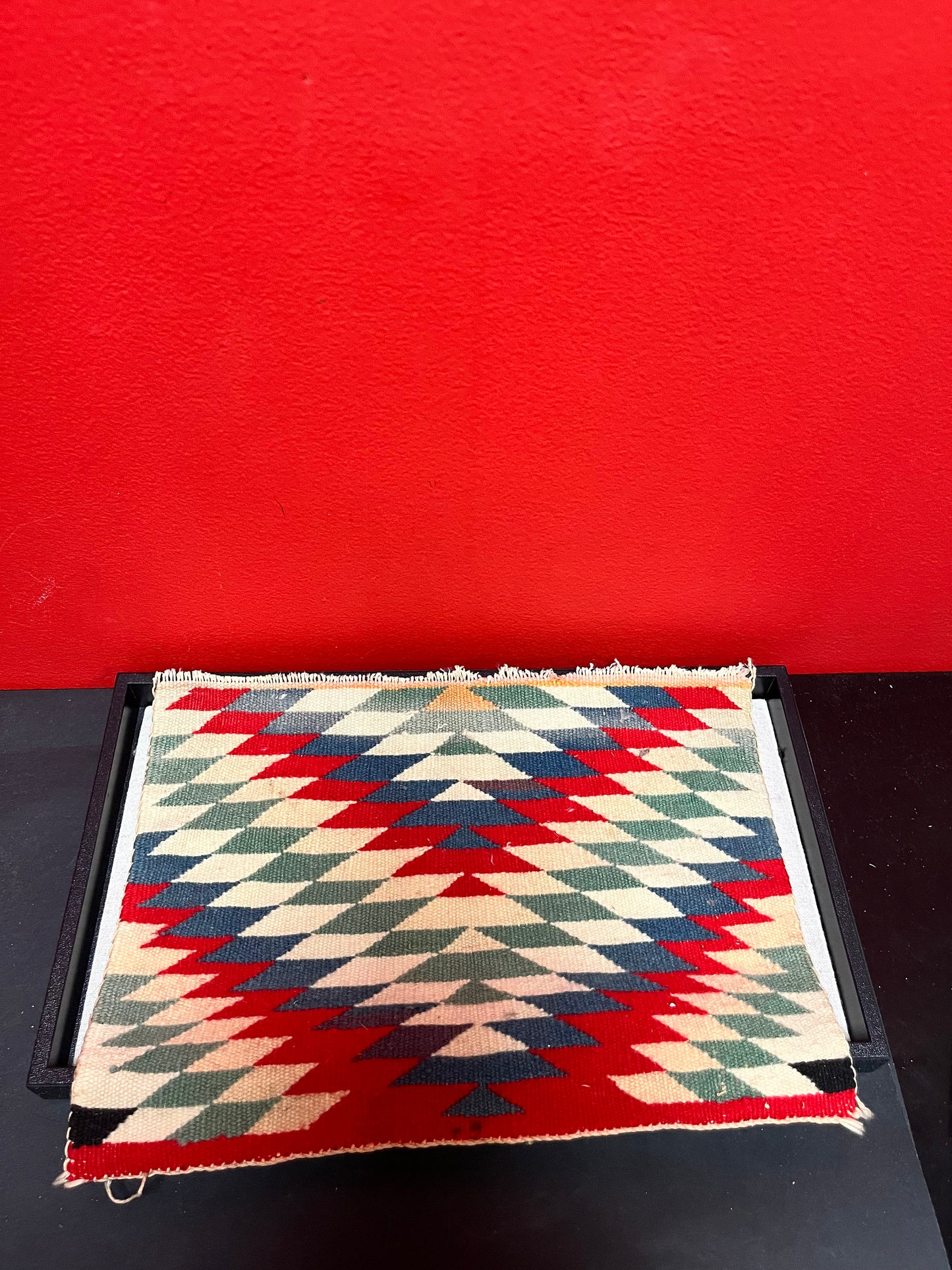 Stunning 13 x 9 Indigenous First, Nations, antique textile  lovely quality item