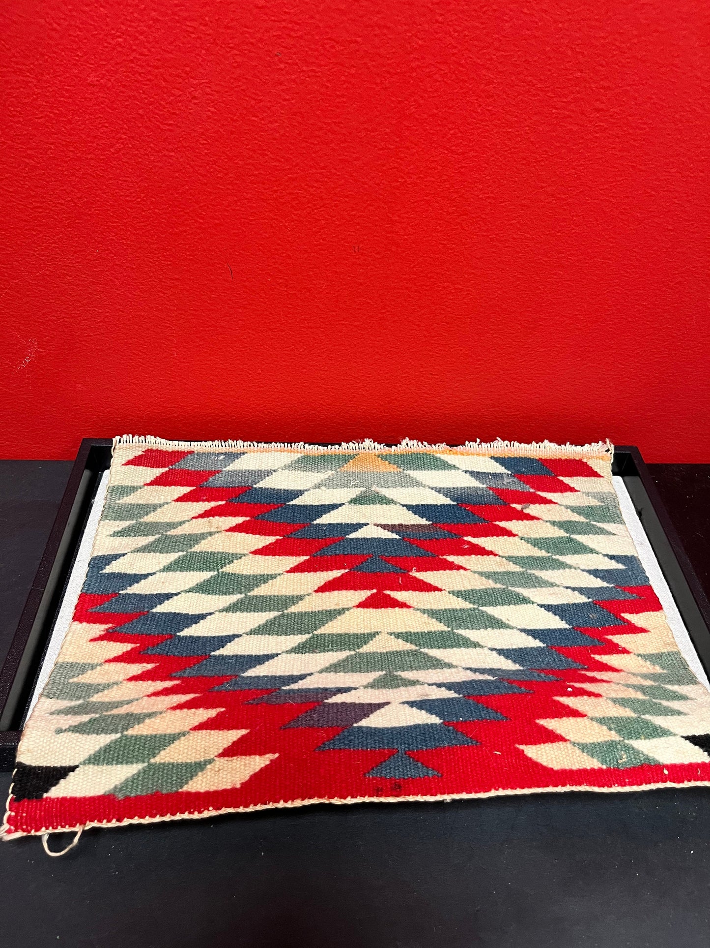 Stunning 13 x 9 Indigenous First, Nations, antique textile  lovely quality item