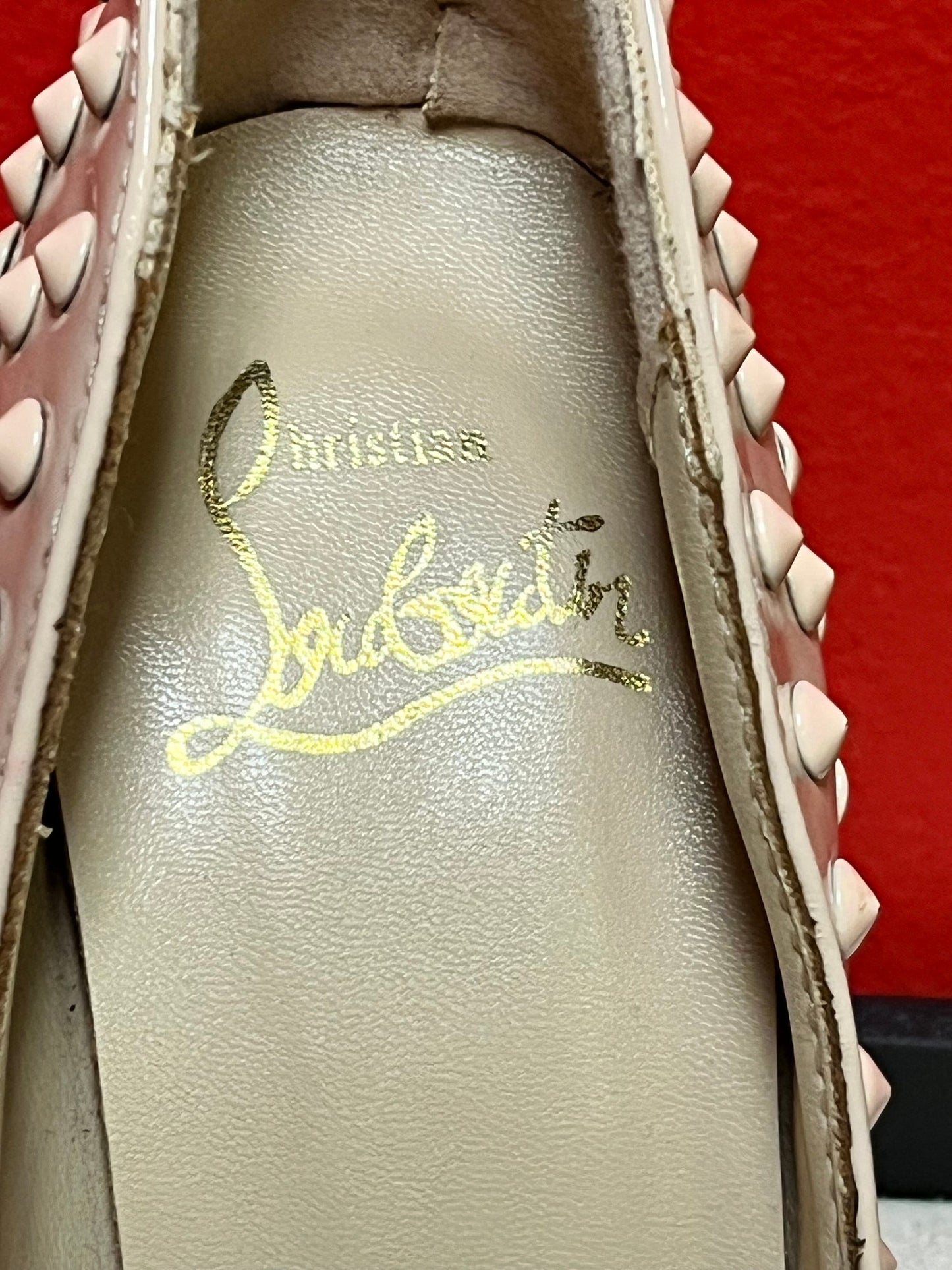 Fabulous authentic Christian Louboutin pumps  size 36  fits 5.5 to 6 ladies  like new  unbelievable deal