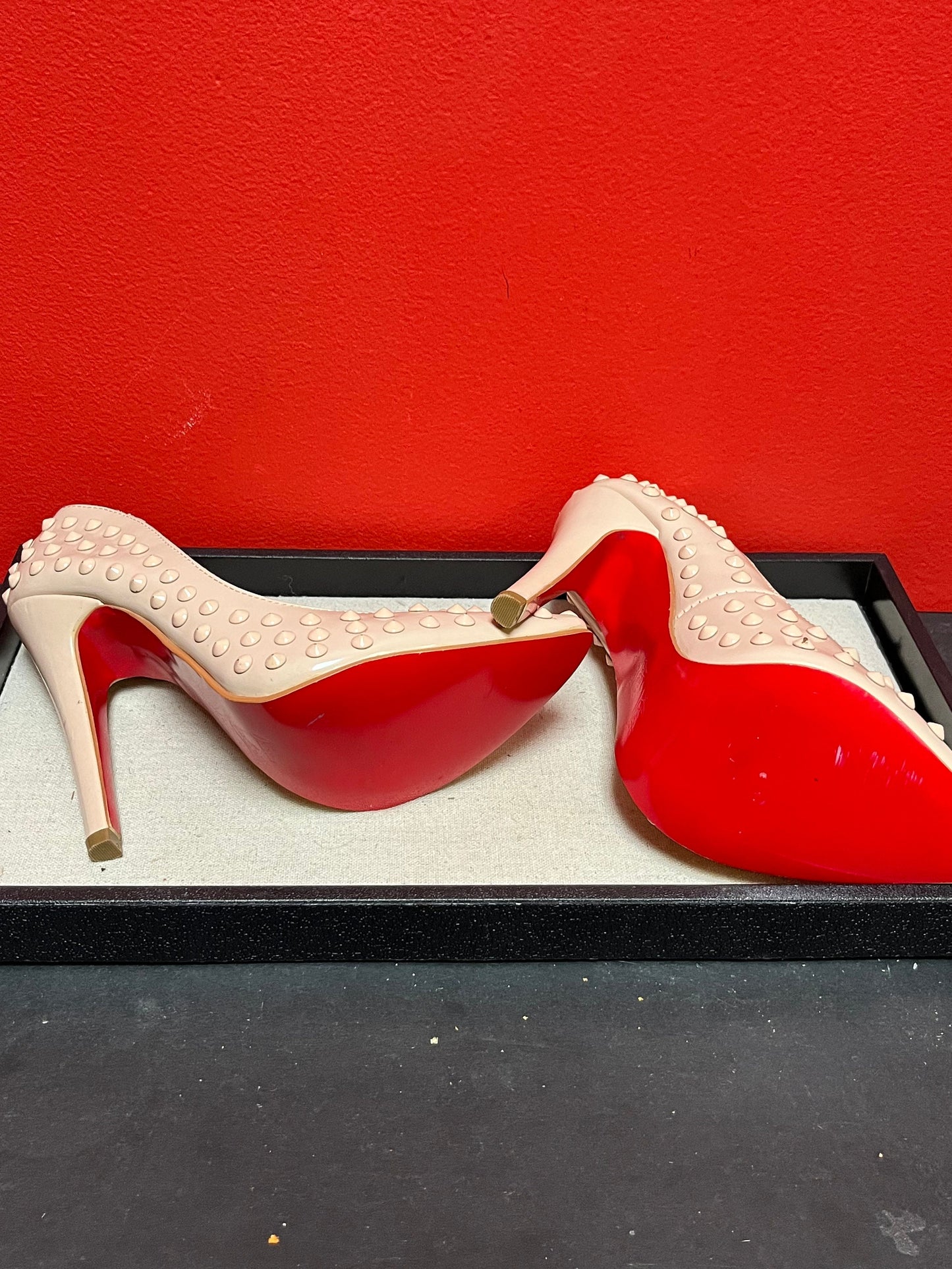 Fabulous authentic Christian Louboutin pumps  size 36  fits 5.5 to 6 ladies  like new  unbelievable deal