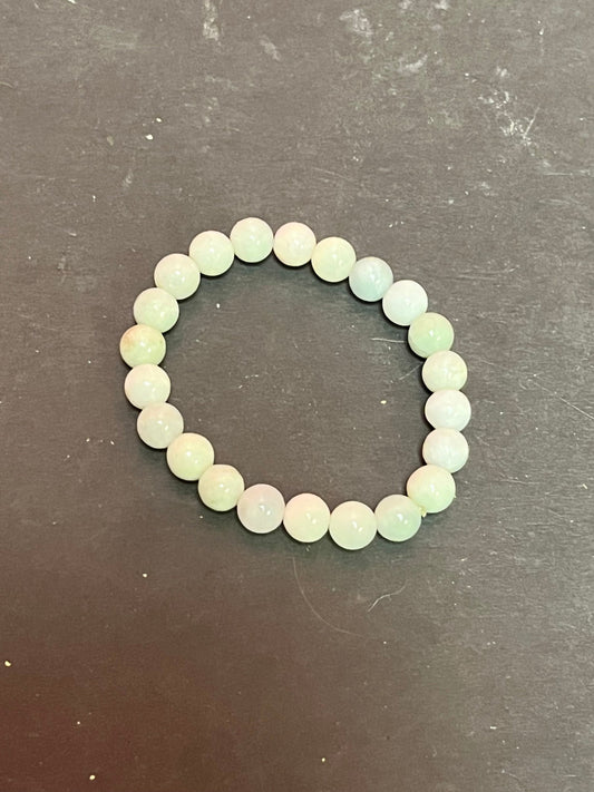 Lovely Chinese 3 inch expandable. Jade bracelet. Perfect for small wrist.  great colour