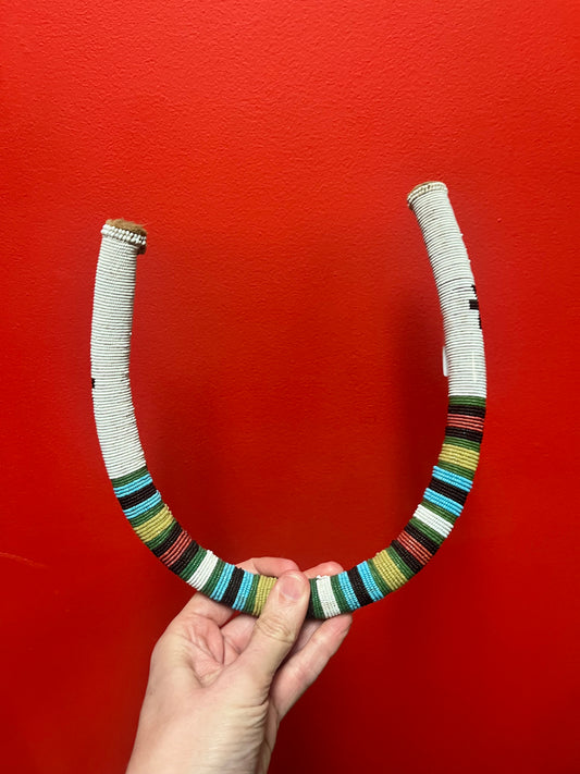 Approx 23 inch long stunning antique African Zulu necklace  From major collection