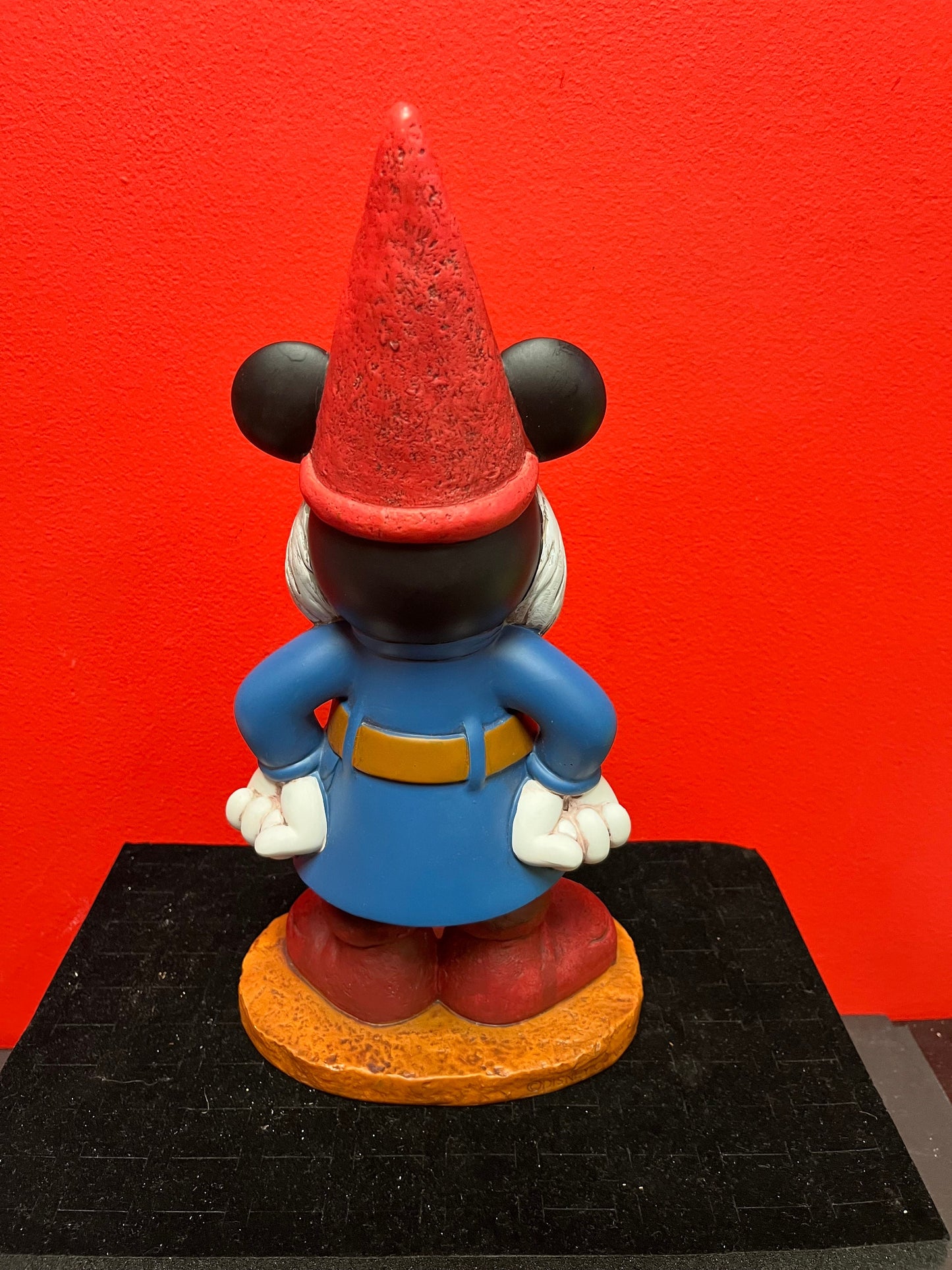 A  Magical 14 x 6 authentic Disney Mickey Mouse gnome  perfect condition  Disney Mickey gnome -