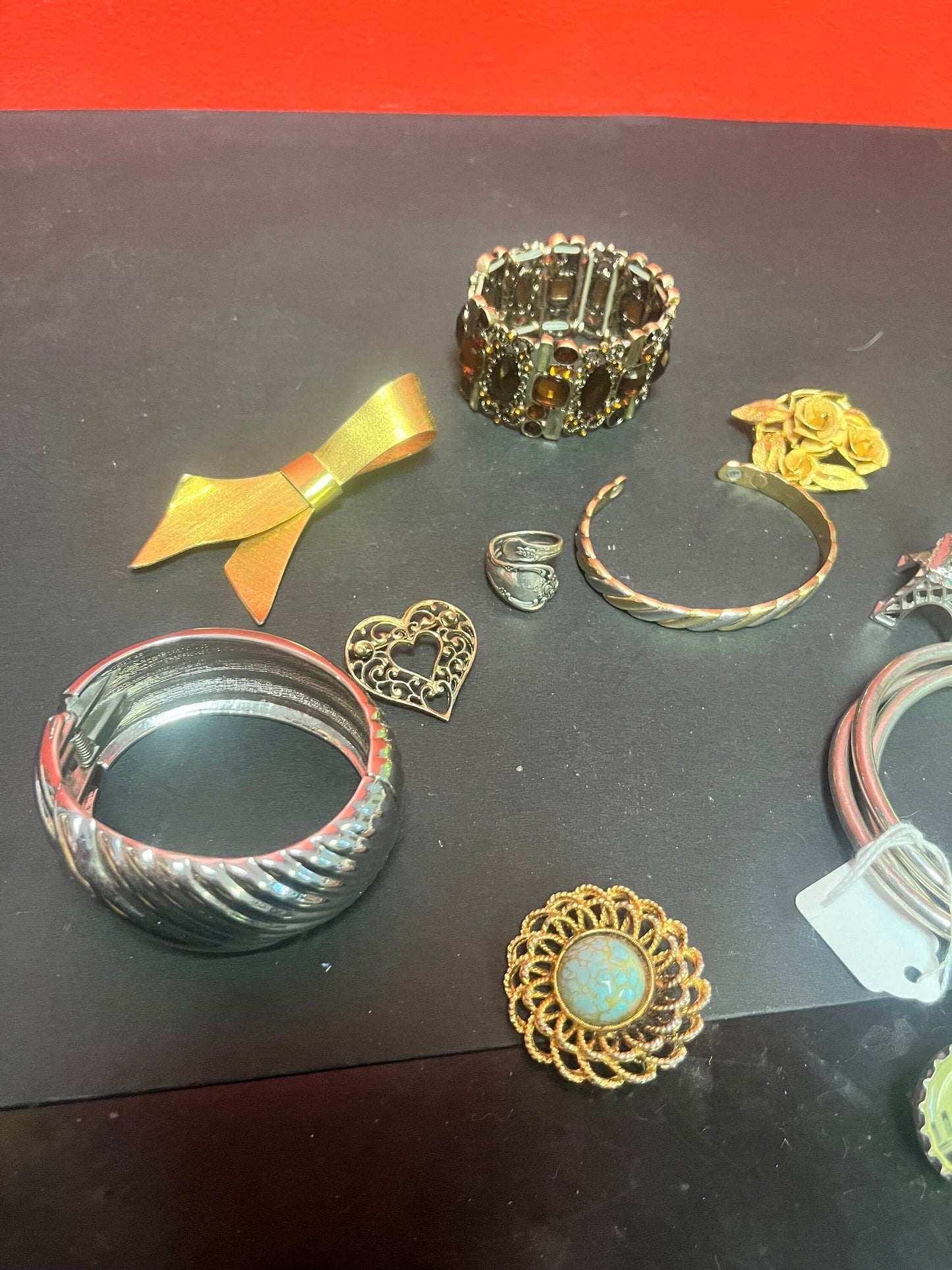 Cool costume jewellery job lot   you get it all  roll the dice   perfect for gifts or resale