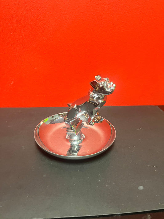 Absolutely fabulous authentic vintage truck bulldog mascot cigar ashtray  unbelievably good condition great gift