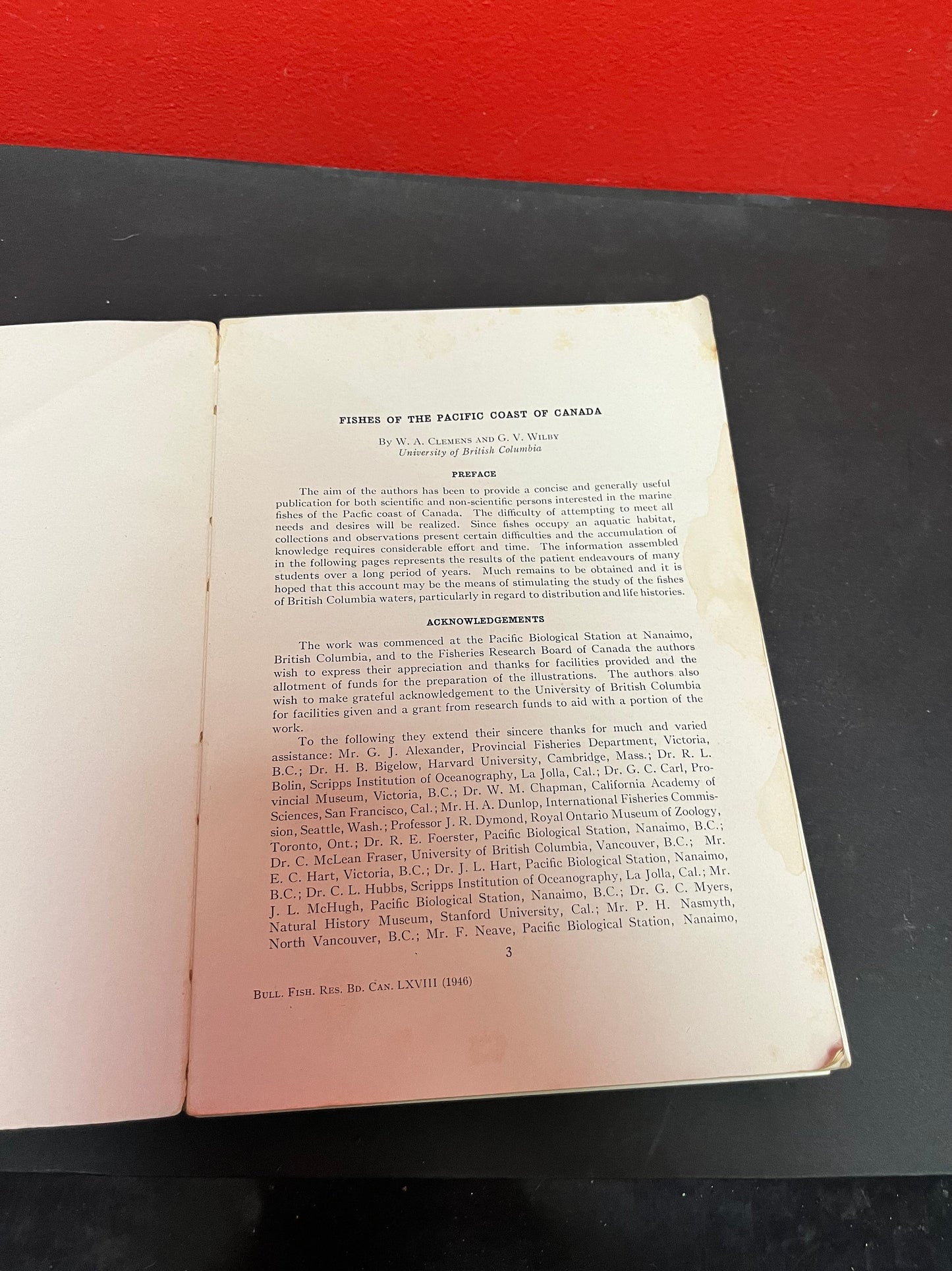 Very cool 1916 University of British Columbia fishes of the Pacific coast of Canada book  - 368 pages  as is condition - great gift