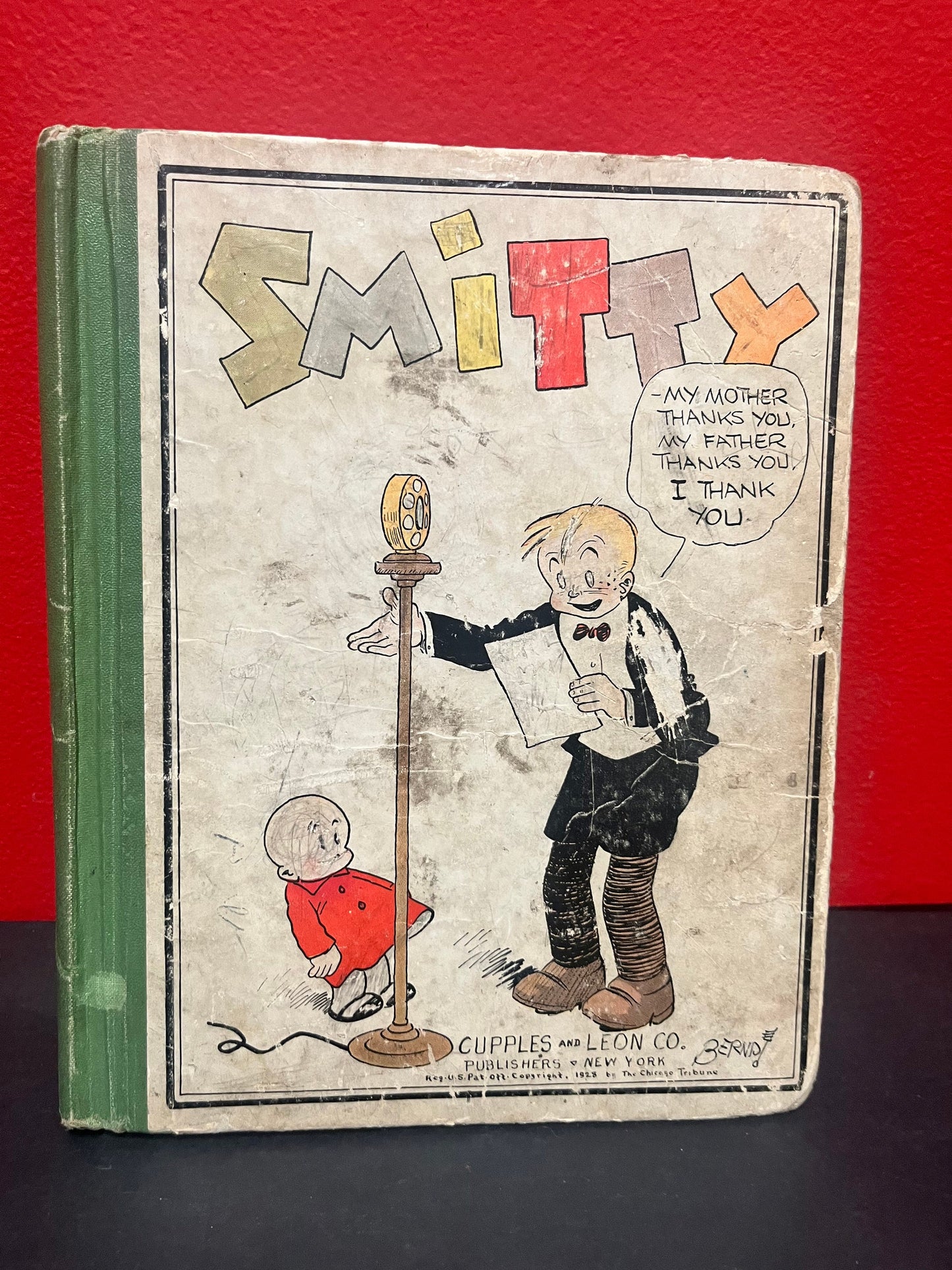 1928  SMITTY book  in rough shape  fun read