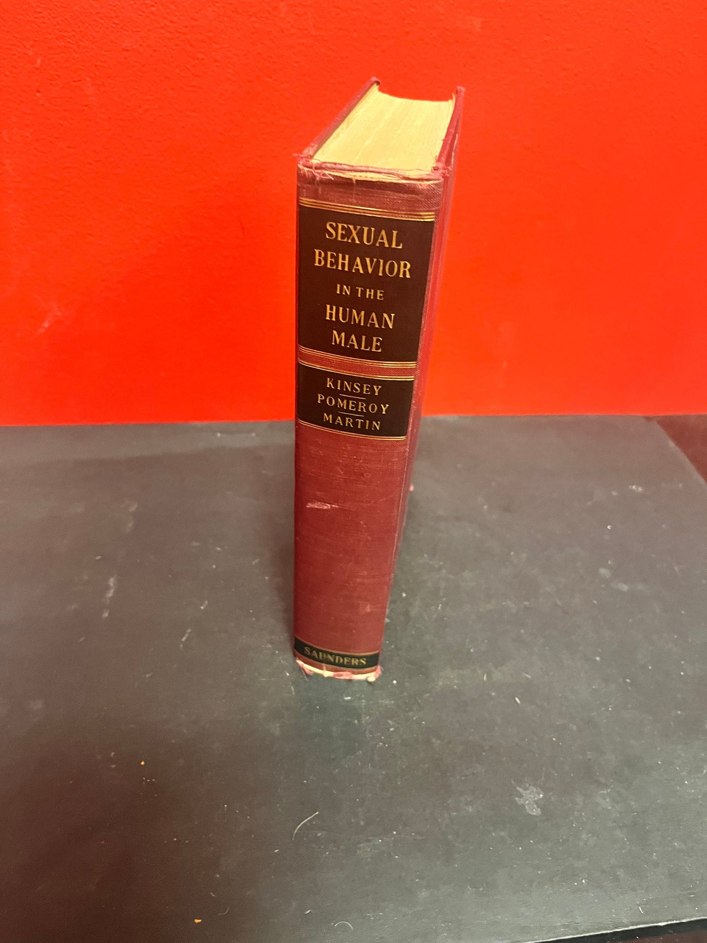 Sexual behaviour in the human male book  1948 804 pages  good condition - great gift