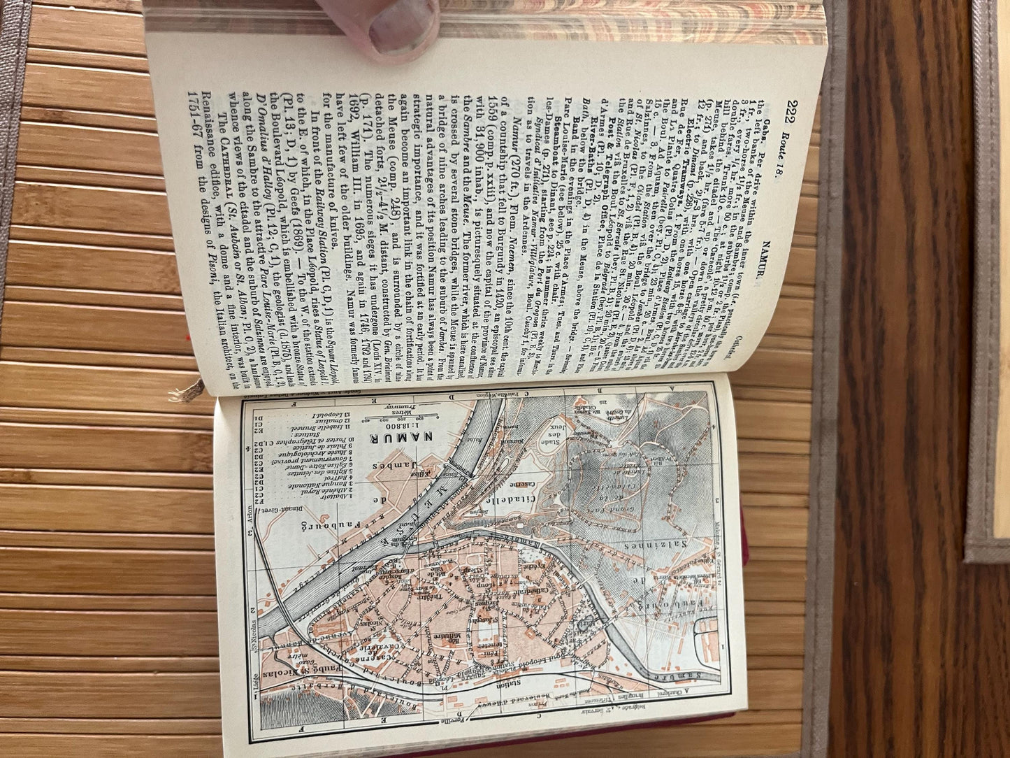 7 Amazing Baedekers Europe travel books with fold out maps  good condition - 1899 to 1910  wow