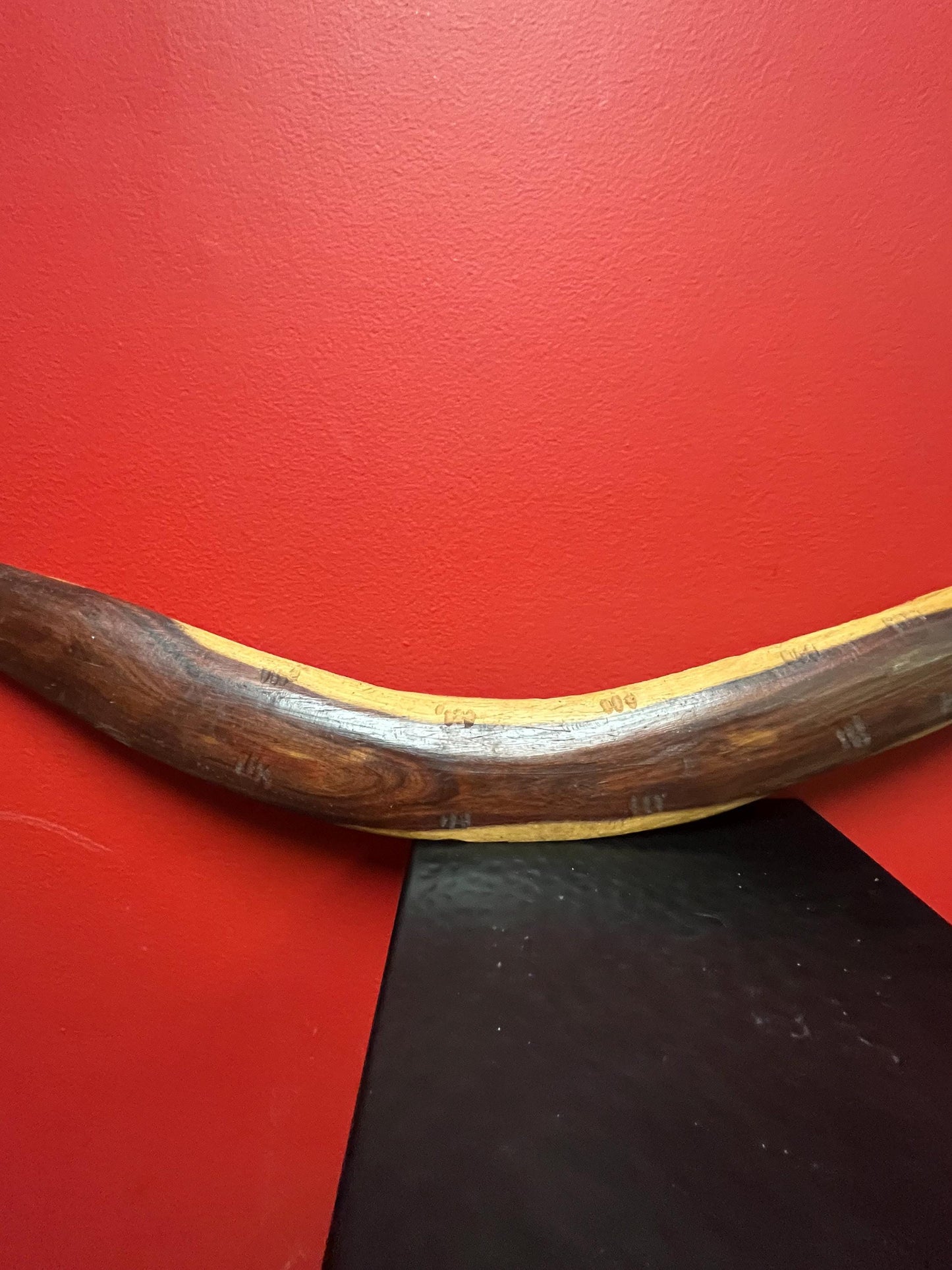 23 inch long vintage Australian authentic boomerang - great style and patina  wow