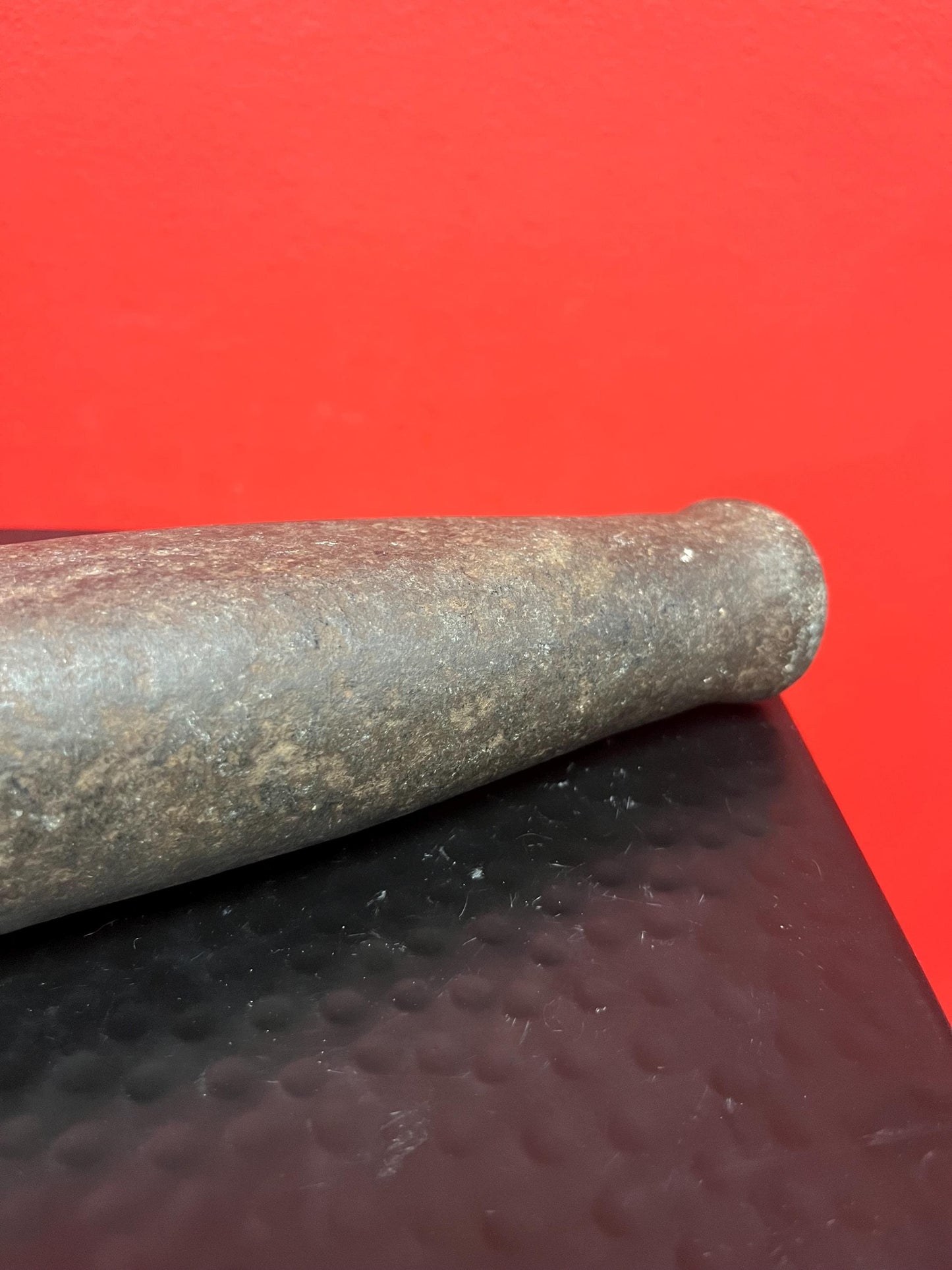 Rare 8 inch long indigenous first nations, Pacific Northwest Coast old old stone plummet tool  cool history and patina - from collection