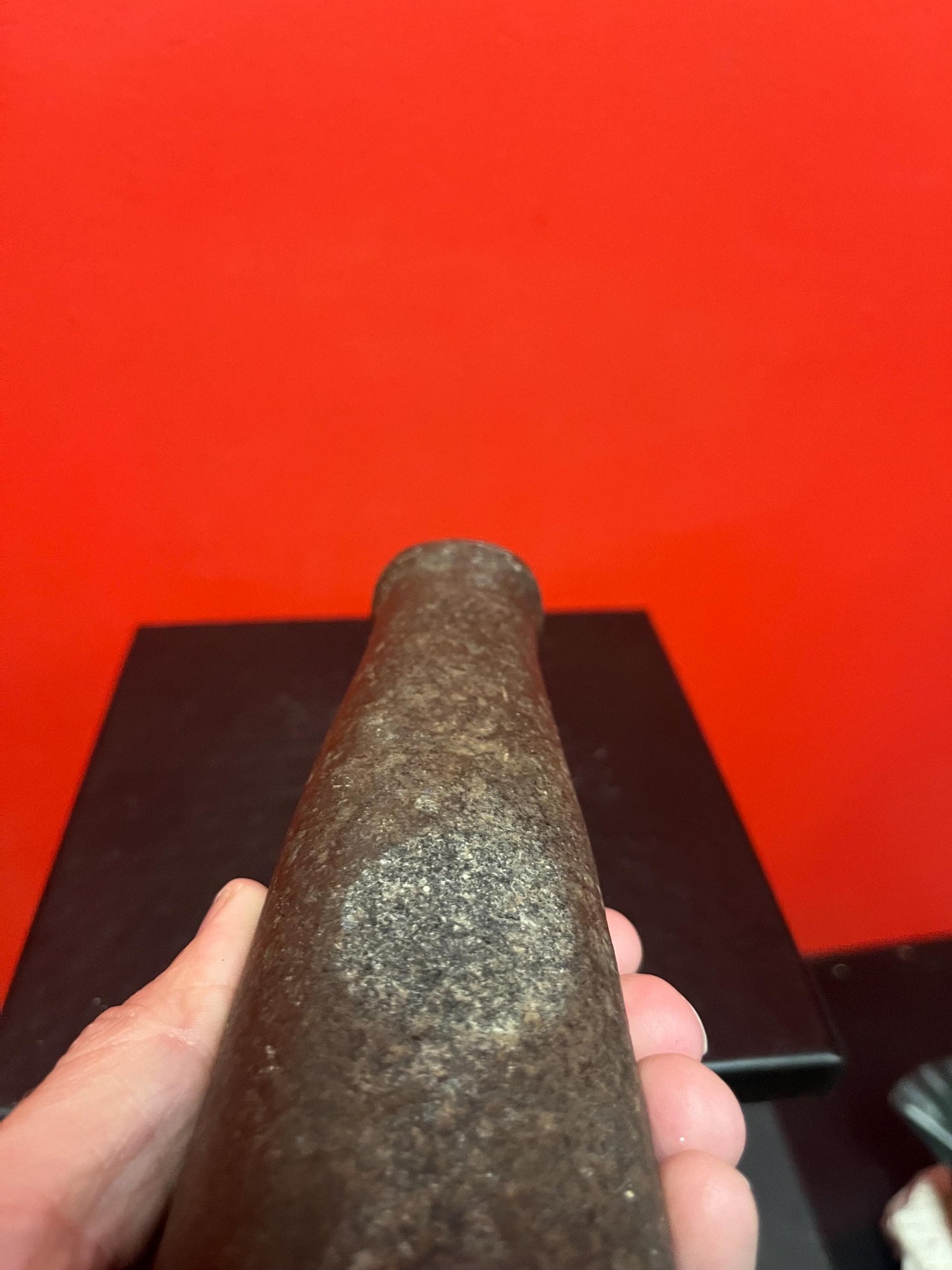 Rare 8 inch long indigenous first nations, Pacific Northwest Coast old old stone plummet tool  cool history and patina - from collection