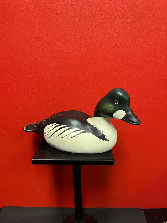 Canadian 14 inch signed heritage decoy duck  decoy   nice condition and great for display or gift