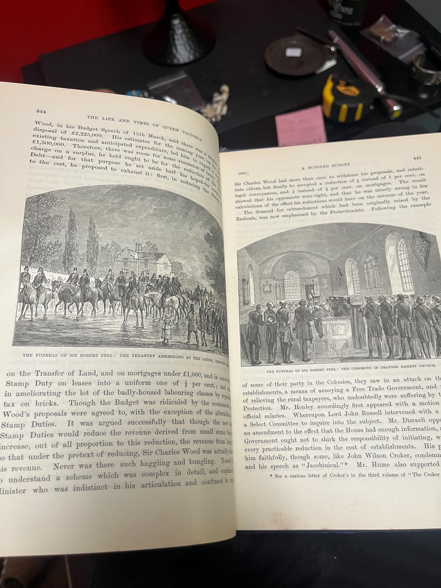 Amazing volume one and two the life and times of Queen Victoria in good antique condition with beautiful pictures  lovely gift wow