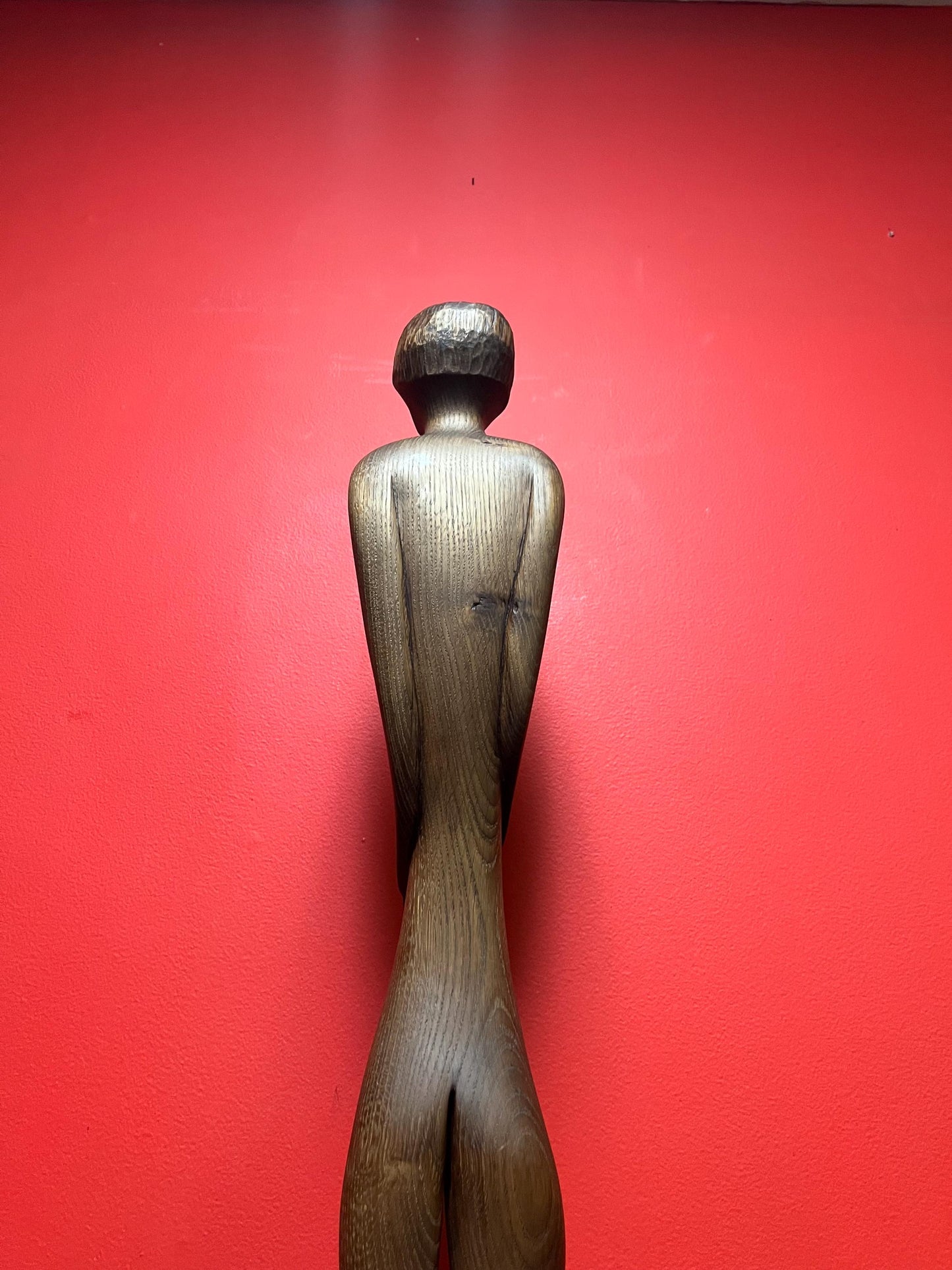 Absolutely stunning 40 inch tall, mid-century modern danish signed statue of a nude lady  highest quality and design wow