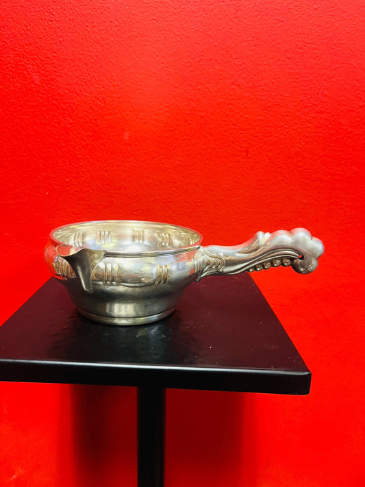 Stunning 8 inch long hallmark 835 Dutch silver nouveau style ladle  amazing quality, and beautiful look  great value  146 g