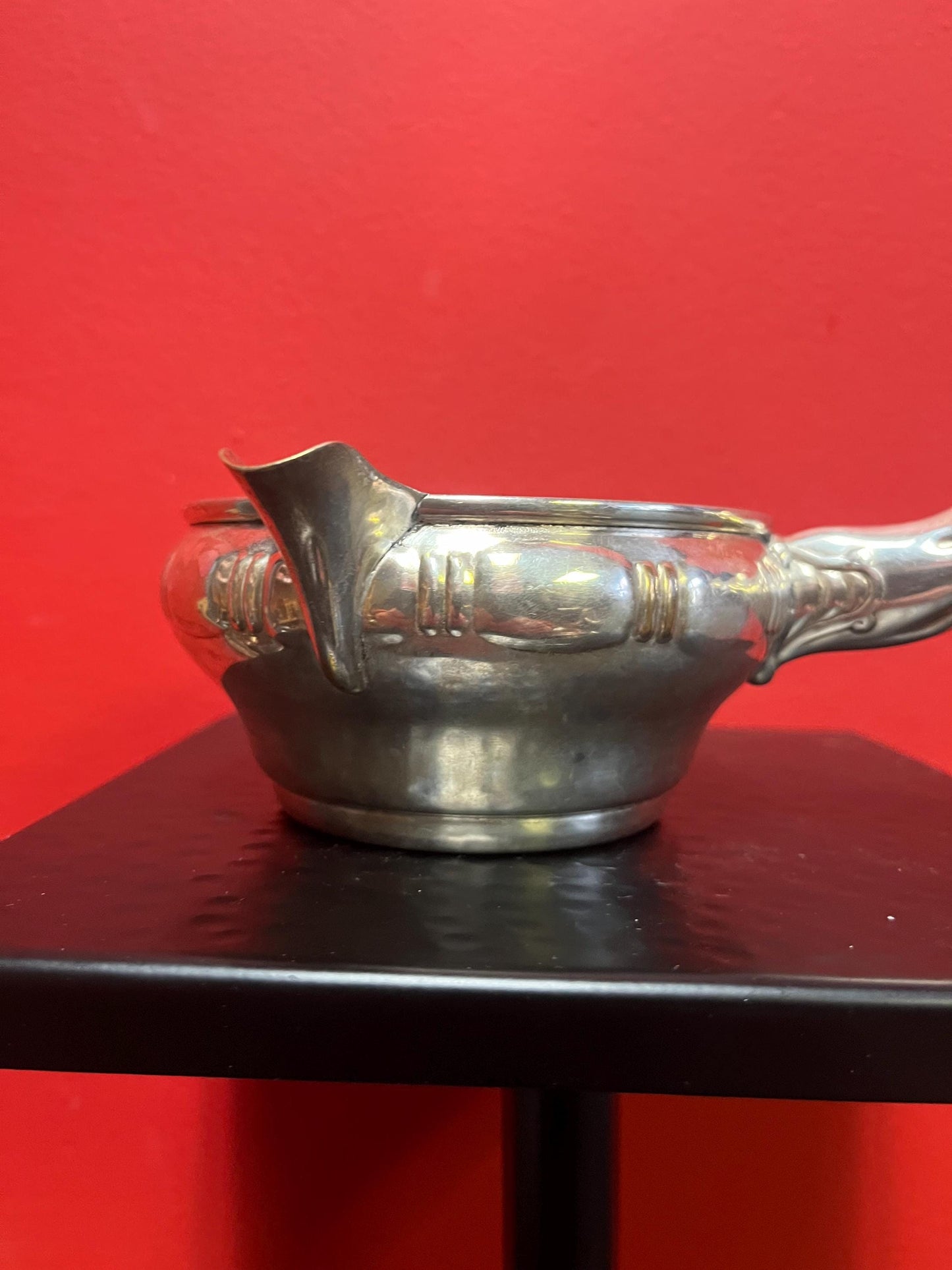 Stunning 8 inch long hallmark 835 Dutch silver nouveau style ladle  amazing quality, and beautiful look  great value  146 g